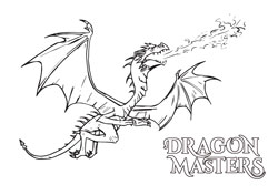 Dragon Master Coloring Pages! | Tracey West